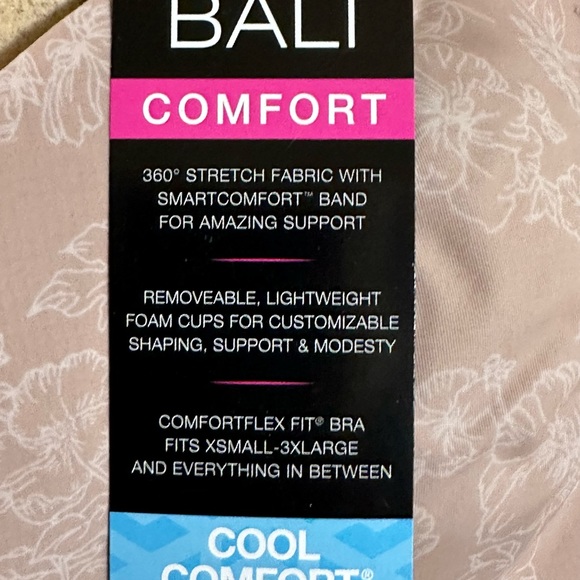 Bali Cool Comfort Bralette Lot of 2 - Picture 7 of 8